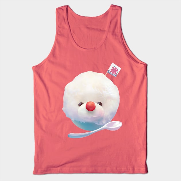 Bichon Fluffy Shaved Ice Tank Top by zkozkohi